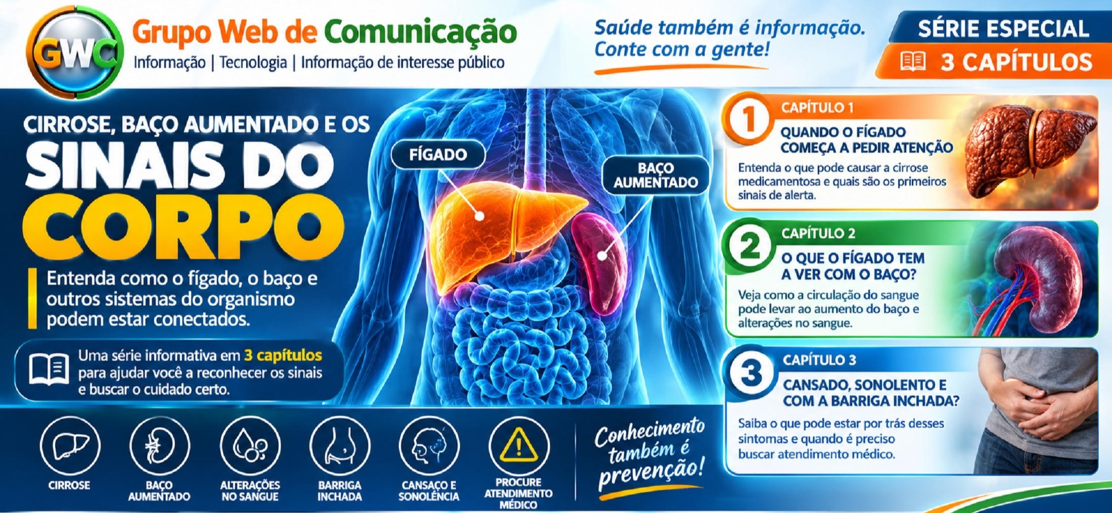 PORTAL GWC I  Grupo Web de Comunicação I Informação | Tecnologia | Inovação I  SAÚDE I SÉRIE I CAP. 1. CIRROCE