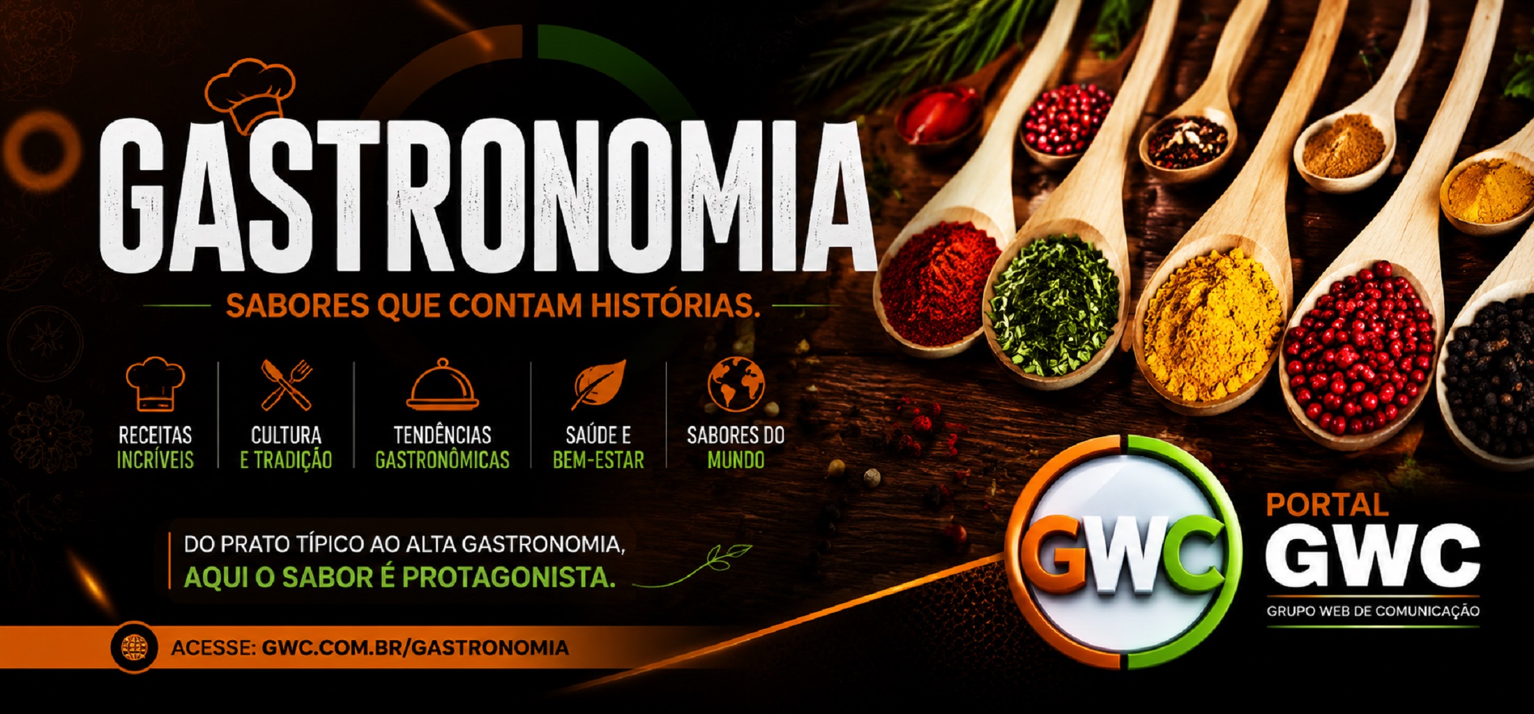 PORTAL GWC I  Grupo Web de Comunicação I Informação | Tecnologia | Inovação I  Gastronomia