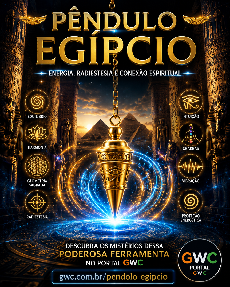 PORTAL GWC | Grupo Web de Comunicação | Pêndulo Egípcio