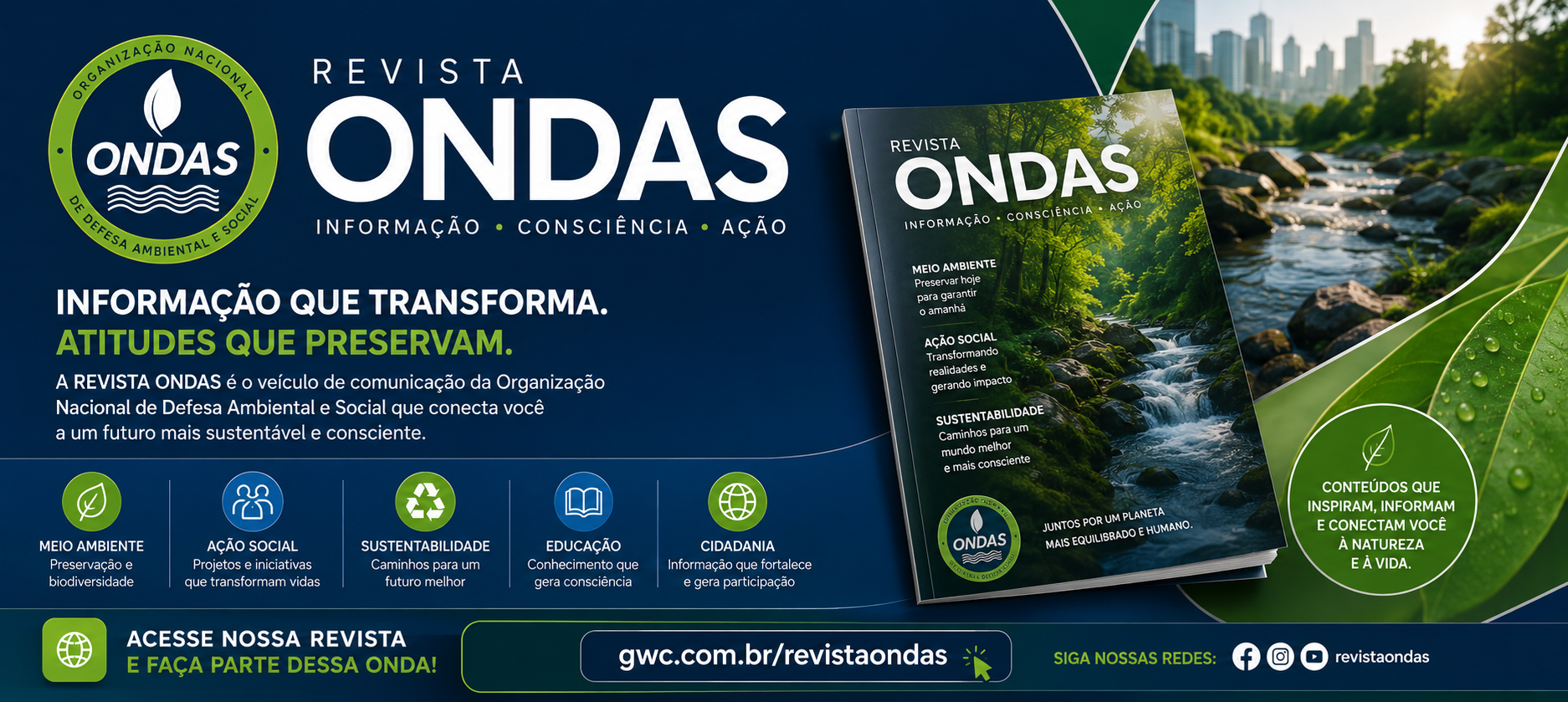 PORTAL GWC I Grupo Web de Comunicação I ONDAS 