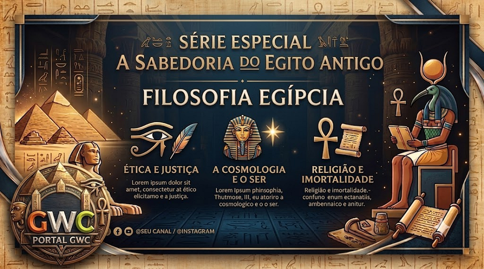 IPORTAL GWC I Grupo Web de Comunicação I  SÉRIE ESPECIAL | FILOSOFIA EGÍPCIA  Capítulo 8 - O Que a Filosofia Egípcia Pode Ensinar ao Mundo de Hoje?