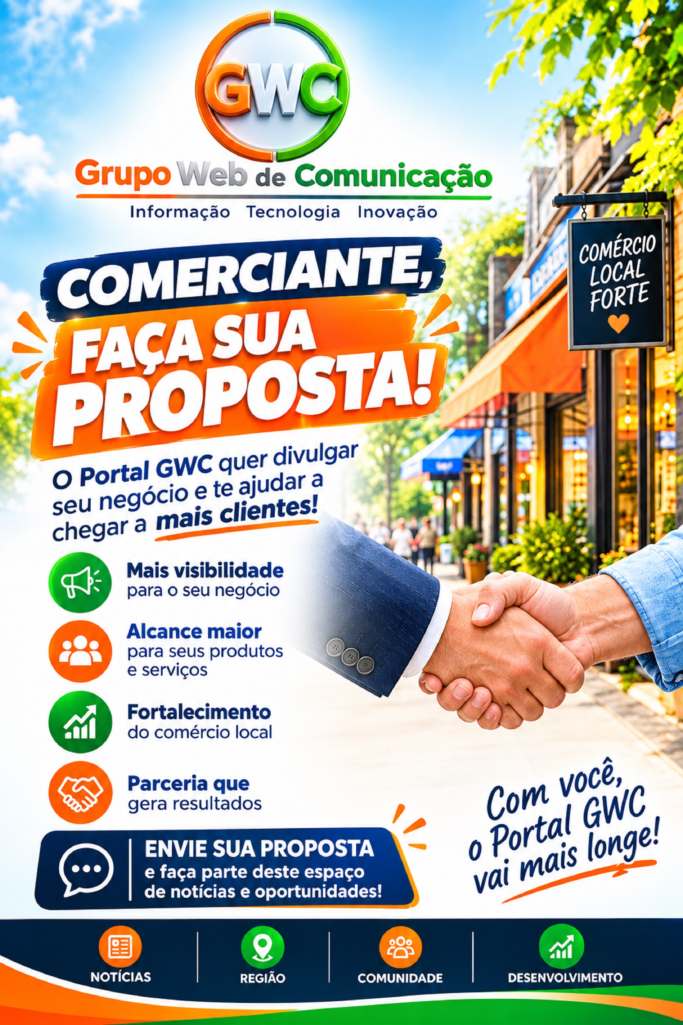 PORTAL GWC I GRUPO WEB DE COMUNICAÇÃO I Informação | Tecnologia | Inovação I COTACÃO DE ANÚNCIO